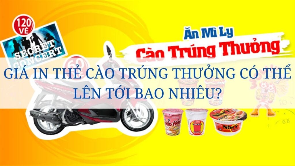 Giá in thẻ cào trúng thưởng có thể lên tới bao nhiêu?