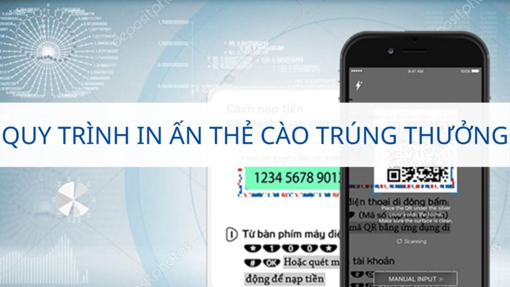 Quy trình in ấn thẻ cào trúng thưởng