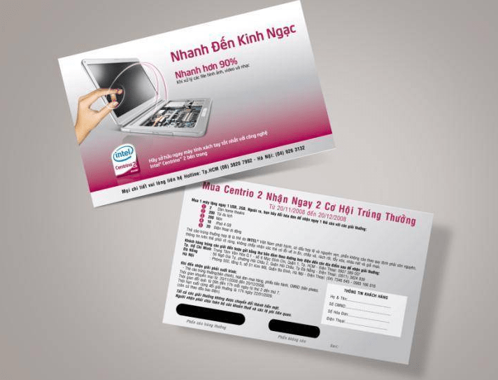 Màu đen trong in ấn thẻ cào chuyên nghiệp thực tế