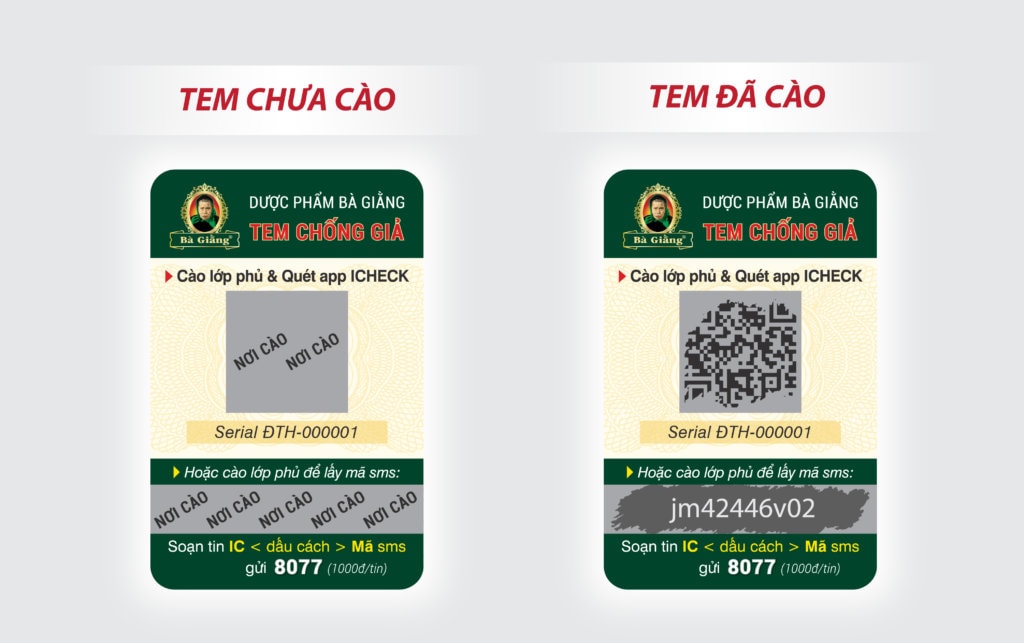 Các loại tem chống giả SMS được ưa chuộng