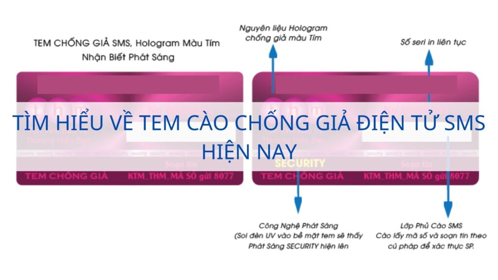 Tìm hiểu về tem cào chống giả điện tử SMS hiện nay