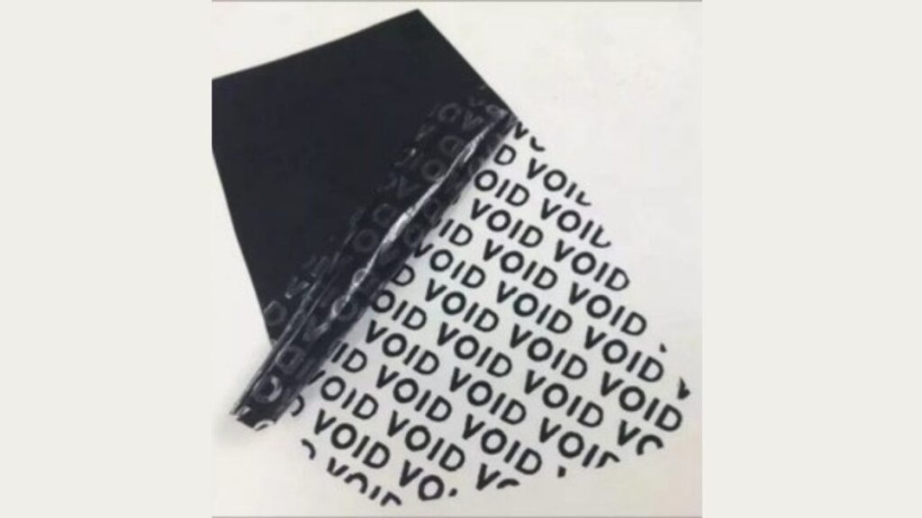 Tem chống hàng giả Void