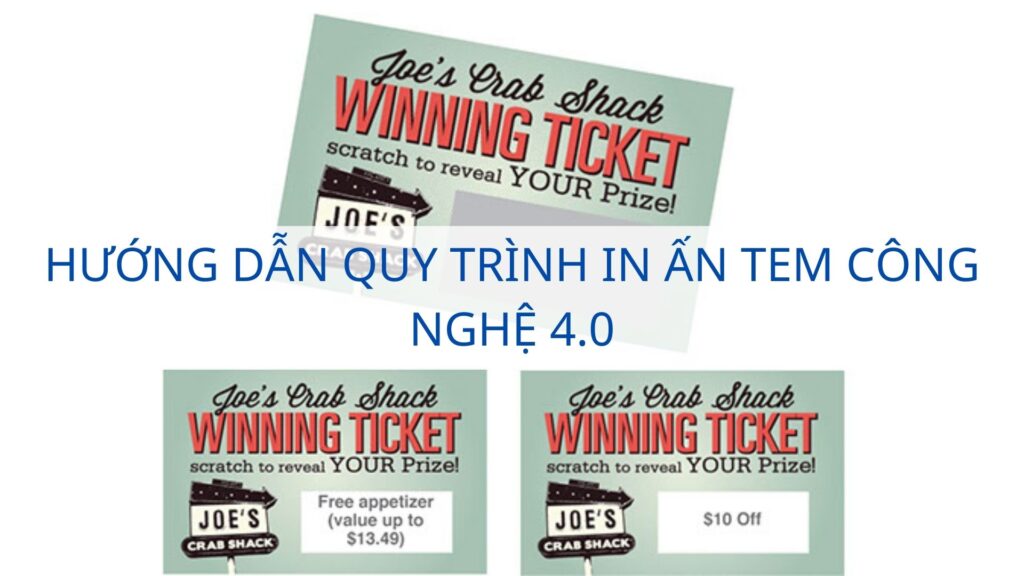 Hướng dẫn quy trình in ấn tem công nghệ 4.0 hiện đại